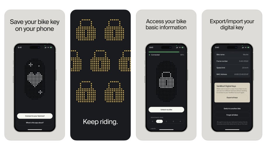 Bikey: Diese App lässt Vanmoofs E-Bikes ohne Cloud weiterleben