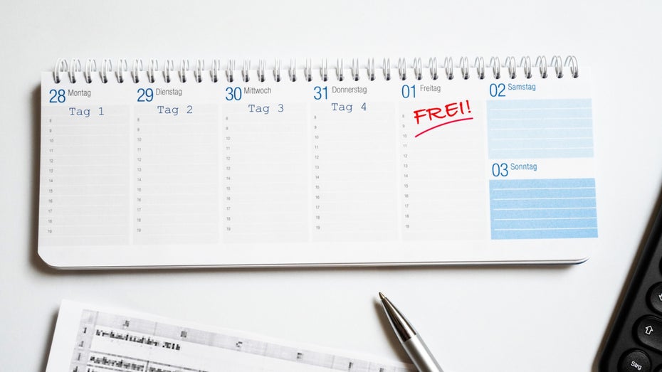 Lässt KI die Vier-Tage-Woche Realität werden? (Foto: Andrea Gaitanides / Shutterstock.com) New Work: Warum KI ein Segen ist – und die 4-Tage-Woche möglich macht