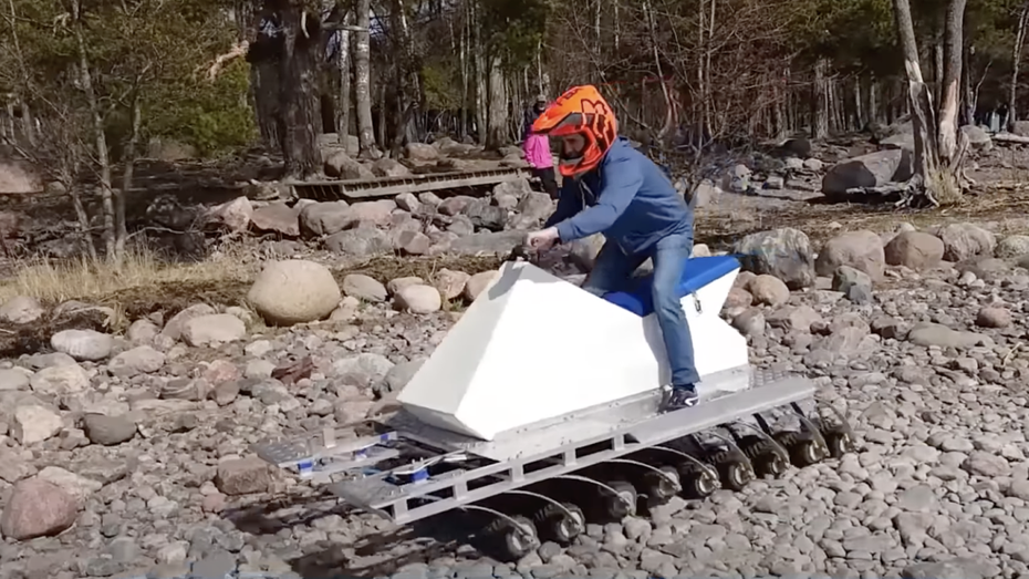 Dieses ATV mit 18 Rädern ist komplett recyclebar und hinterlässt keine Spuren