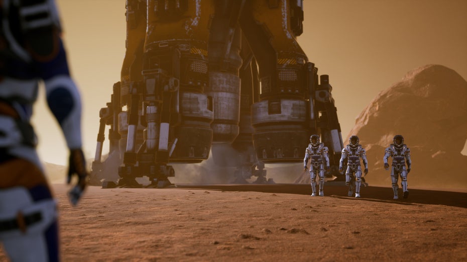 Die Besiedelung des Mars könnte in Zukunft eine wichtige Rolle spielen. (Foto: Design Projects/Shutterstock) Von KI-Städten bis zur Marsbesiedelung: Dieser Youtube-Kanal zeigt die Zukunft
