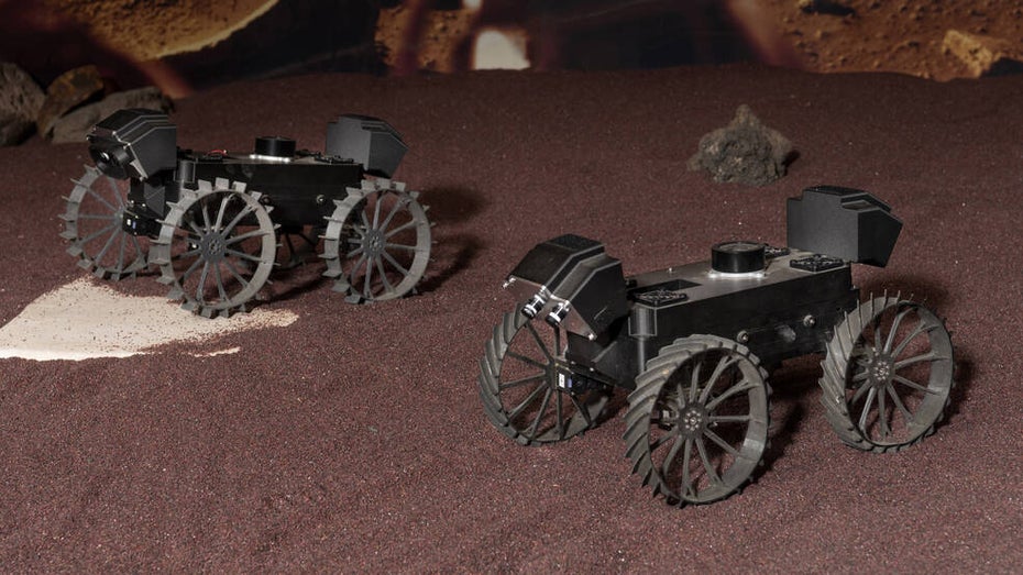 Nasa: Dieses intelligente Rover-Trio soll autonom den Mond erkunden Nasa: Dieses intelligente Rover-Trio soll autonom den Mond erkunden