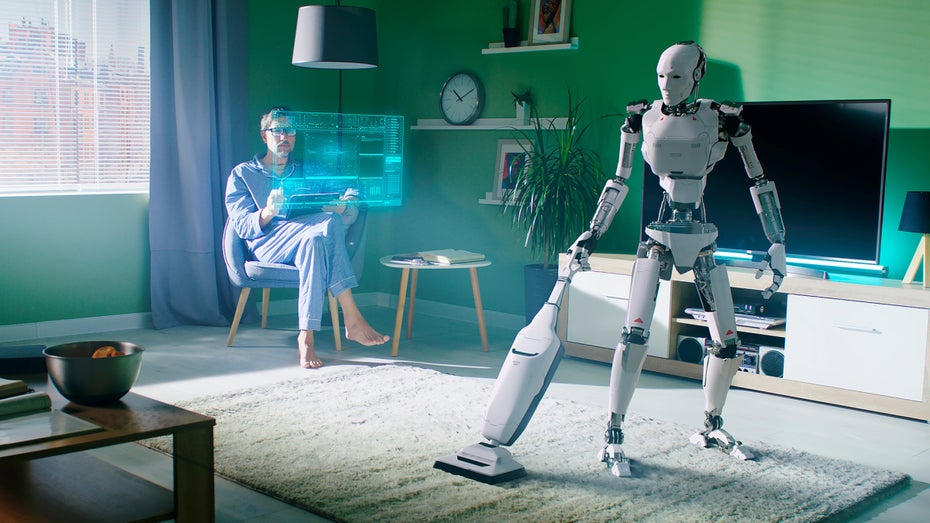 So dürfte Apples Heimroboter wohl nicht aussehen – aber wer weiß? (Foto: Frame Stock Footage / Shutterstock) Kommt nach dem iPhone der iRobot? Apple experimentiert mit KI-gestützten Haushaltshelfern
