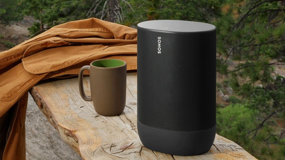 Der Move 2 soll der ersten Generation sehr ähnlich sehen. (Foto: Sonos) Sonos Move 2: Speaker mit 24 Stunden Laufzeit kurz vor dem Release
