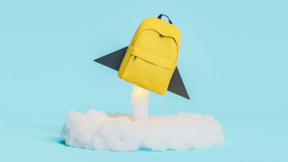 Microsoft will mit künstlicher Intelligenz das Maximum aus einem Rucksack herausholen. (Bild: A. Solano / Shutterstock) Microsoft patentiert seltsamen KI-Rucksack, der sprechen kann