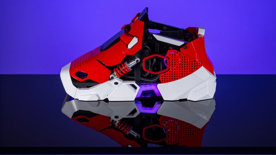 Der Sneaker X ist nicht günstig. (Foto: Cooler Master) Dieser Schuh ist eigentlich ein Gaming-PC – mit ordentlich Power