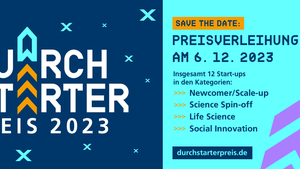 DurchSTARTer-Preis 2023: Niedersachsen feiert seine Start-ups