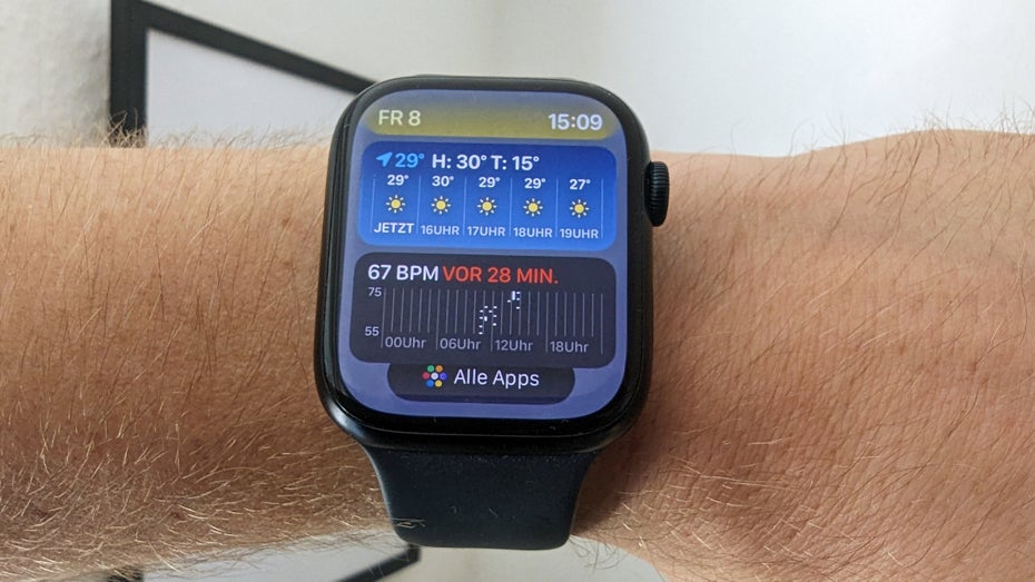 watchOS 10 mit Widgets: So funktioniert die neue Apple-Watch-Nutzeroberfläche