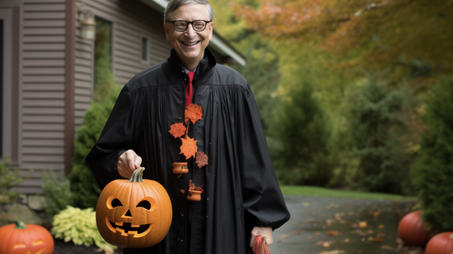 Süßes oder Saures: Bild-KI steckt Tech-Milliardäre in Halloween-Kostüme