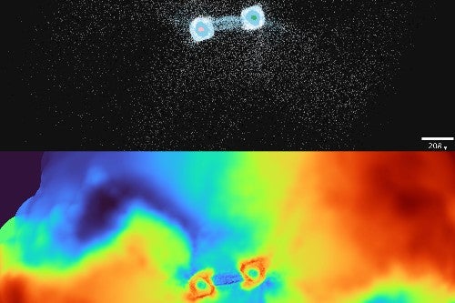 Nasa-Bilder vom Nachglühen einer Planetenkollision