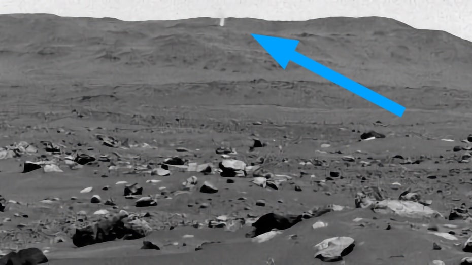 Mars-Wirbelsturm: Nasa-Rover gelingen spektakuläre Aufnahmen Mars-Wirbelsturm: Nasa-Rover gelingen spektakuläre Aufnahmen
