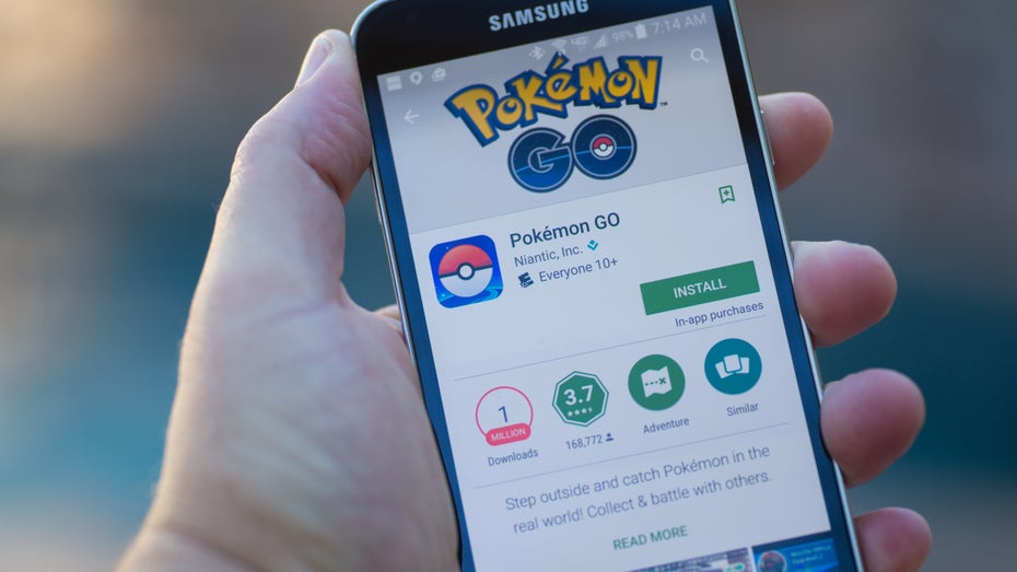 Zwei Erwachsene nahmen es mit Pokémon etwas zu ernst. (Foto: Randy Miramontez/Shutterstock) Pokémon: Warum die Polizei in einem Streit um eine Arena ermittelt