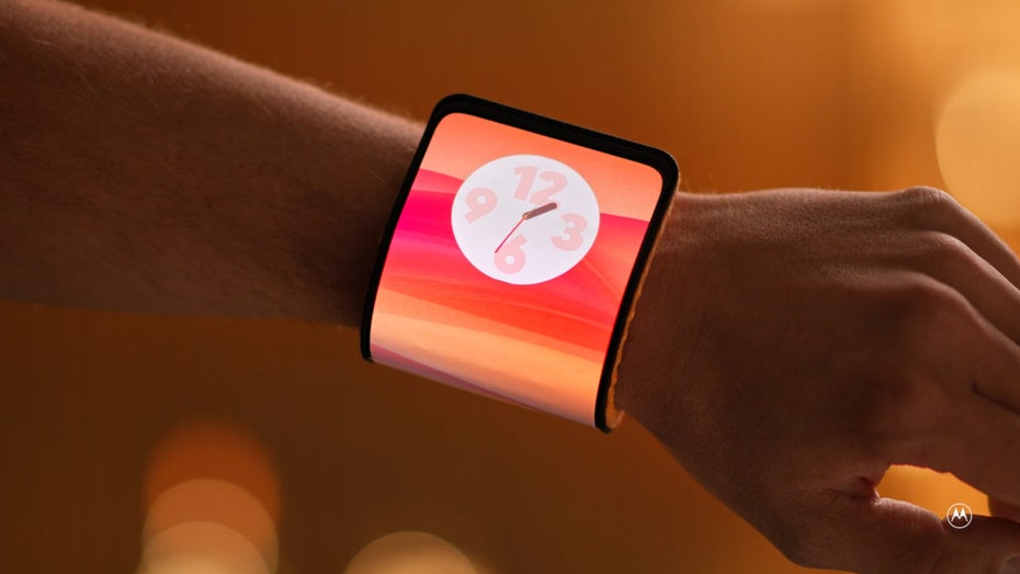 Motorola: Neues Konzept vereint Smartphone und Smartwatch am Handgelenk