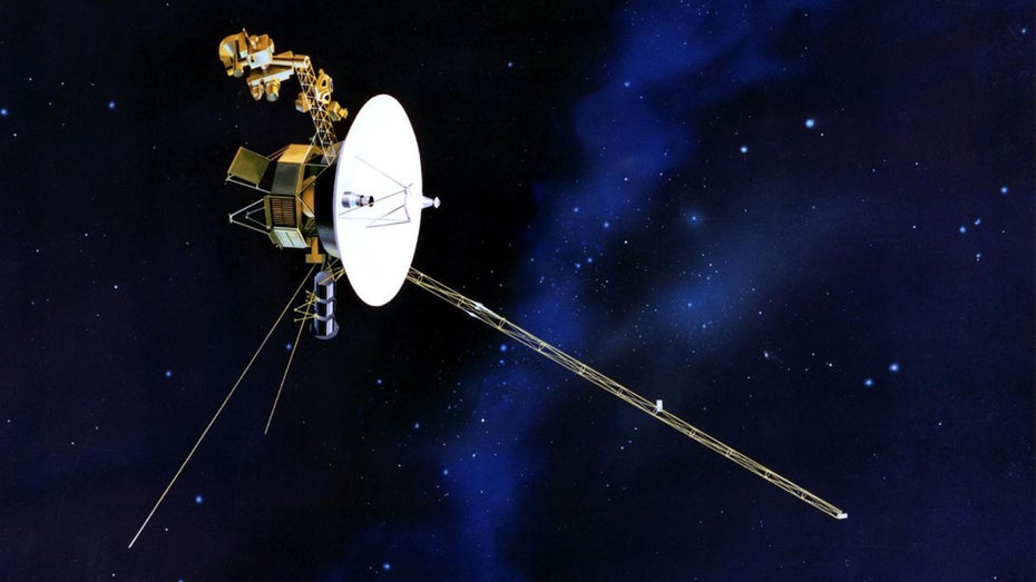 Künstlerische Darstellung der Voyager 1. (Bild: Nasa/JPL) Langer Softwaresupport: Voyager-Sonden bekommen nach 46 Jahren Softwareupdates