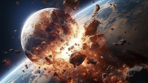 Nach kosmischem Crash mit Theia: Steckt in der Erde ein zweiter Planet?