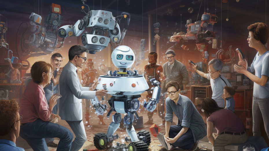 Nicht überzeugend: KI macht KI-Expert:innen skeptisch. (Bild: Midjourney/ t3n) Google Deepmind: KI-Experten sehen kaum Intelligenz in KI-Modellen