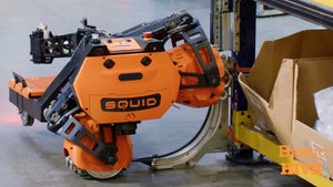 Squid: Diese Roboter fahren im Lager die Wände hoch
