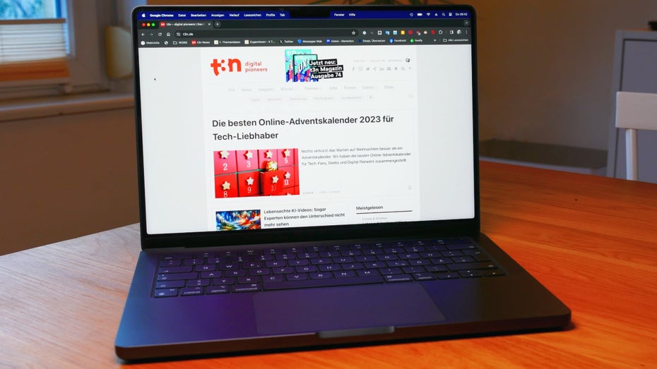 Macbook Pro mit M3 Max im Test: Die neue Notebook-Referenz Macbook Pro mit M3 Max im Test: Die neue Notebook-Referenz