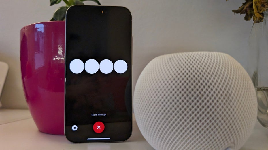 ChatGPT-4o: Der Voice-Modus (hier in der alten Version) braucht Atempausen. (Foto: t3n) ChatGPT-4o: Wozu braucht ein KI-Chatbot plötzlich Atempausen?