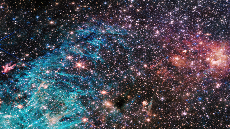 James Webb: Herz der Milchstraße erstrahlt in ungekannten Details