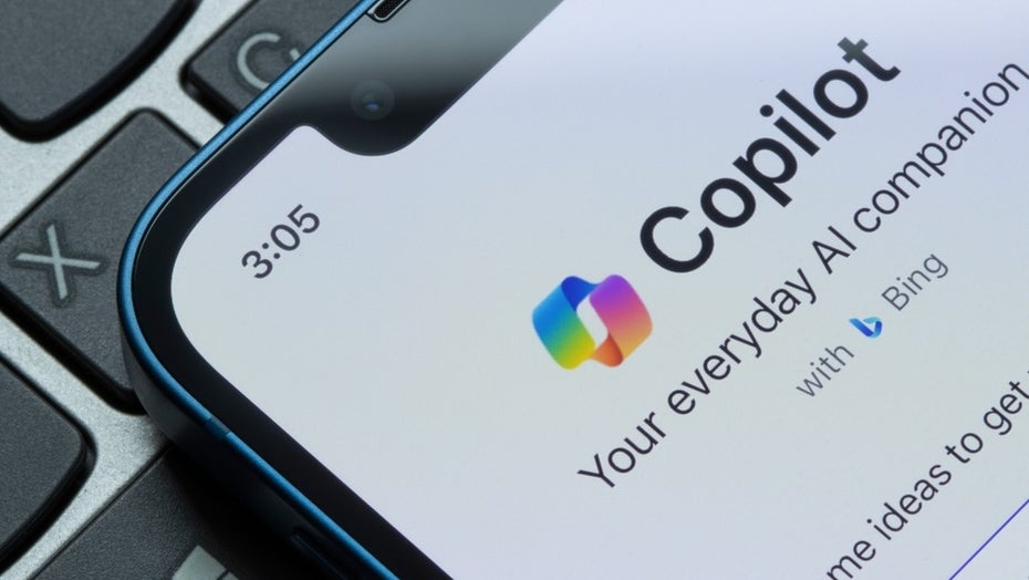 Gratis: Microsoft bringt KI-Chatbot Copilot aufs iPhone. (Foto: Tada Images/Shutterstock) KI-Chatbot Copilot iPhone