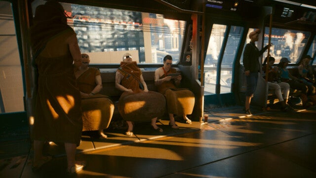 Warum fährt die Bahn in Cyberpunk 2077 so langsam? Warum fährt die Bahn in Cyberpunk 2077 so langsam?