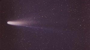 Der Halleysche Komet macht sich bereit für seine Rückkehr zur Erde