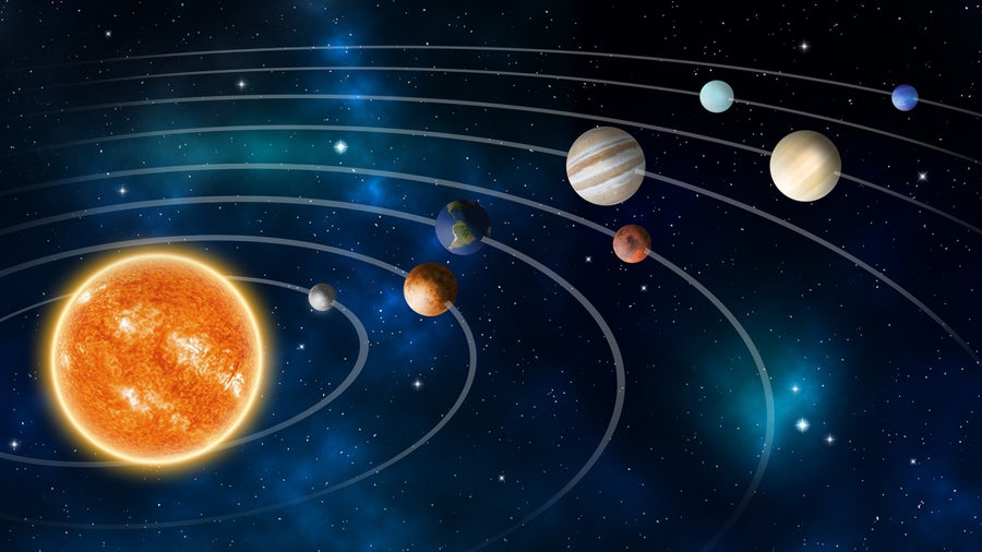 Zeitreise durch den Kosmos: So oft umrundeten die Planeten die Sonne in 4,6 Milliarden Jahren