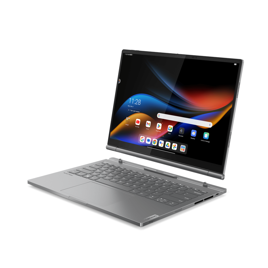 Das Lenovo ThinkBook Plus 5 Hybrid ist Tablet und Laptop gleichzeitig.