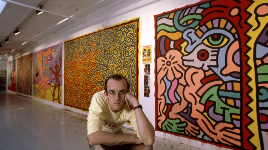 KI vervollständigt Bild von Keith Haring und das Internet ist wütend