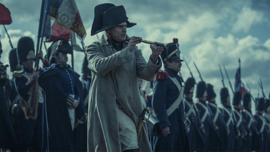 Apples Produktion Napoleon von Ridey Scott ist für drei Oscars nominiert. (Bild: Apple) Oscar-Nominierungen: Diese Streaming-Dienste sind ganz vorn mit dabei