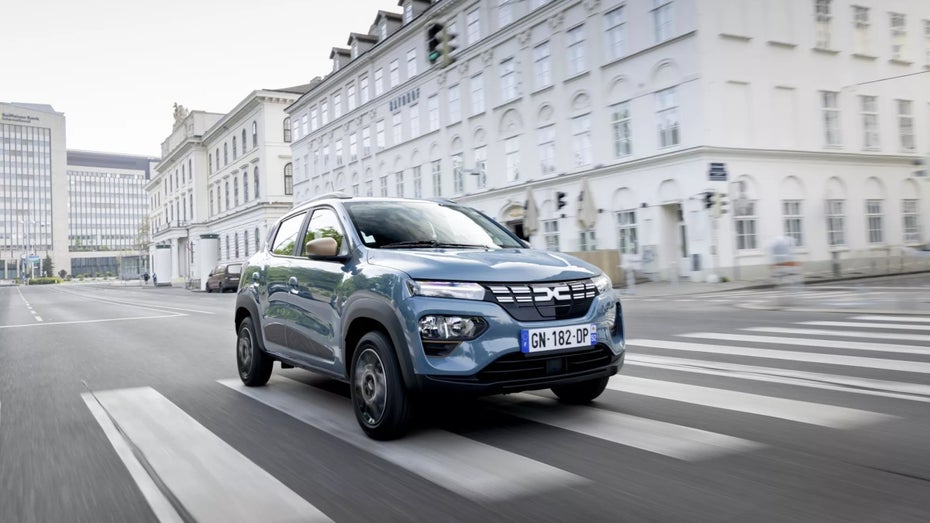 Dacia Spring kostet derzeit 10.000 Euro weniger. (Foto: Dacia) Dacia Spring günstiger