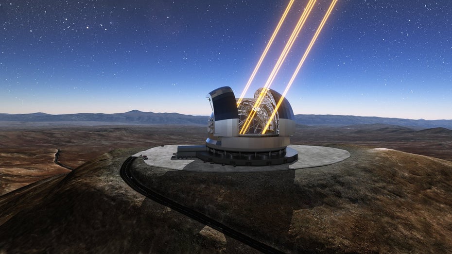 Riesenteleskop ELT Eso