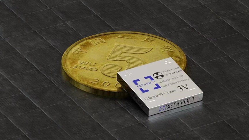 Atombatterie aus China: In Deutschland wohl nicht nutzbar. (Bild: Betavolt) Atombatterie Deutschland