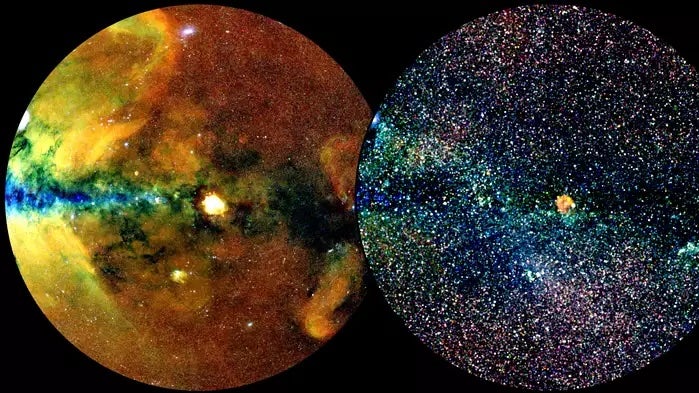 Erosita-Teleskop: Größte Röntgenkarte des Universums zeigt 710.000 schwarze Löcher