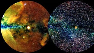 Erosita-Teleskop: die größte Röntgenkarte des Universums zeigt 710.000 schwarze Löcher