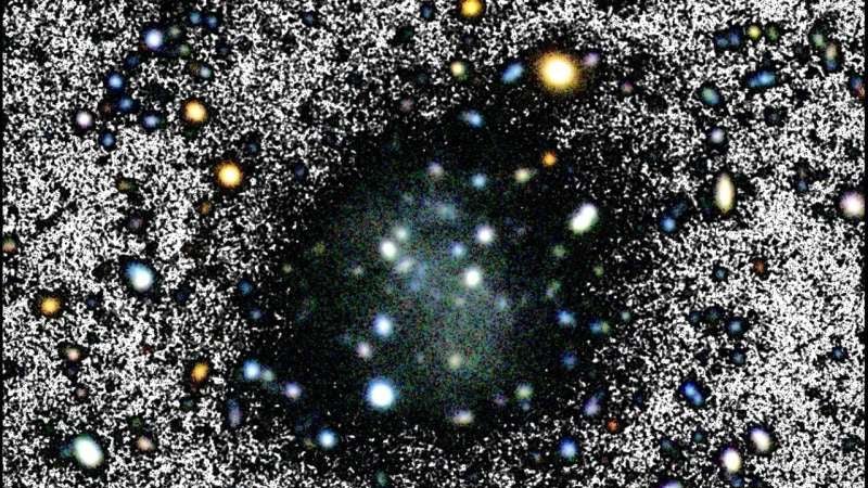 Fast unsichtbar: Galaxie „Nube“ stellt das Modell der dunklen Materie in Frage Fast unsichtbar: Galaxie „Nube“ stellt das Modell der dunklen Materie in Frage