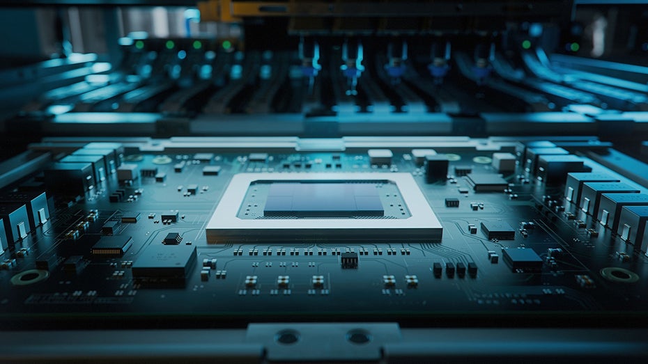 So komplex wie ein echter Prozessor ist die Excel-Variante nicht. (Foto: IM Imagery / Shutterstock) Ein Prozessor in Excel und Werbung beim Streaming