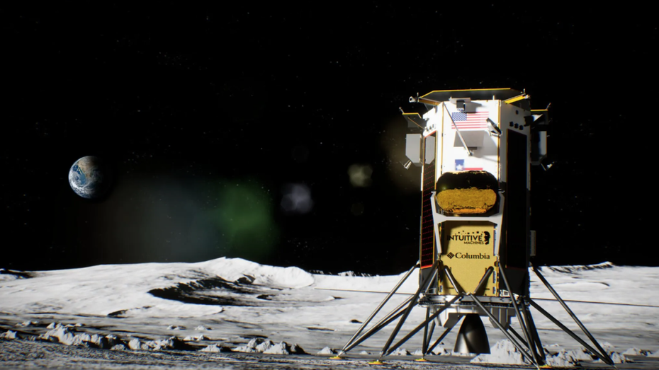 Diesen Lander schickt SpaceX am Valentinstag zum Mond Diesen Lander schickt SpaceX am Valentinstag zum Mond