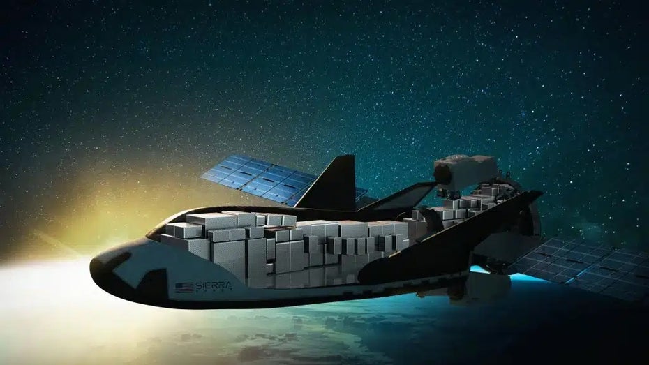 Raumfrachter Dream Chaser fast bereit für ersten ISS-Einsatz. (Bild: Sierra Space) Dream Chaser ISS