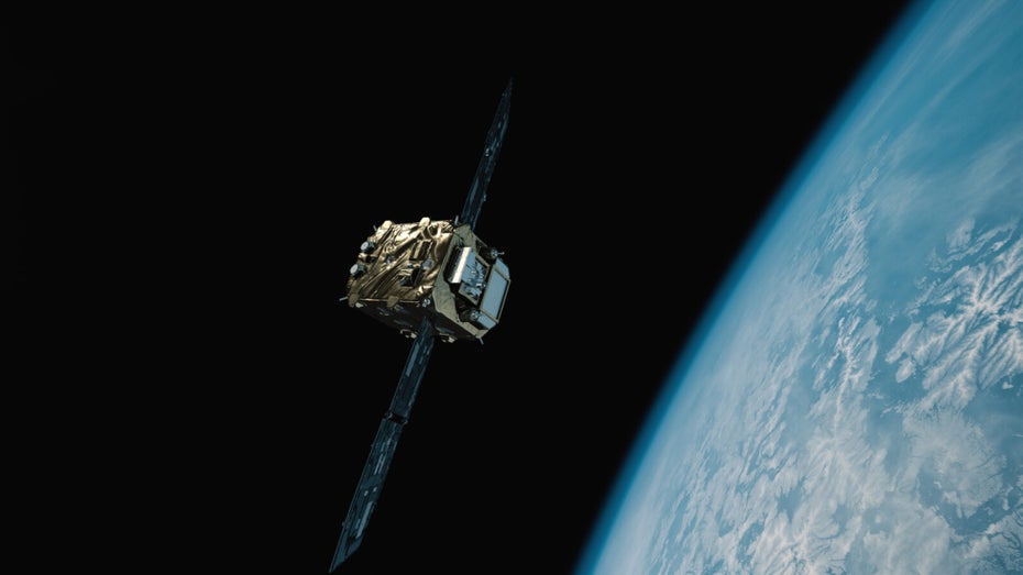 Müllabfuhr im All: Dieser Satellit nimmt Weltraumschrott ins Visier Müllabfuhr im All: Dieser Satellit nimmt Weltraumschrott ins Visier