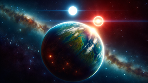 Kosmische Ordnung: Doppelsternsysteme könnten bewohnbare Planeten enthalten