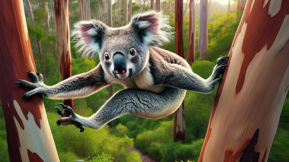 Koala ist schneller als der Rest. (Foto: Dall-E 3 / t3n) Koala: Neue Bild-KI generiert deutlich schneller als die Konkurrenz