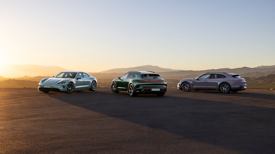 Mehr Reichweite, mehr Leistung: Porsche stellt neuen Taycan vor