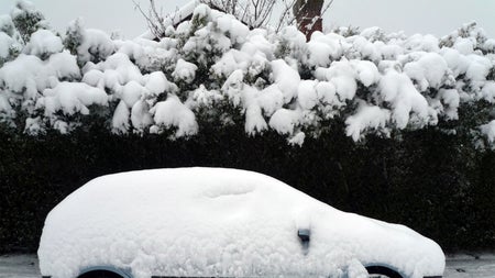Dieses E-Auto schüttelt Schnee ab wie ein Hund