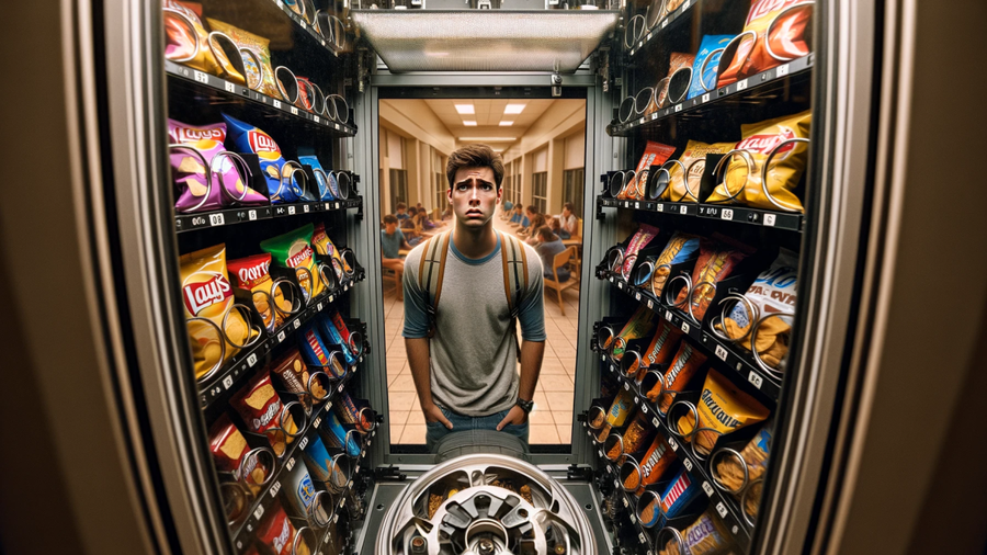 Studenten geschockt: Fehlermeldung in Snack-Automat enthüllt Gesichtserkennung