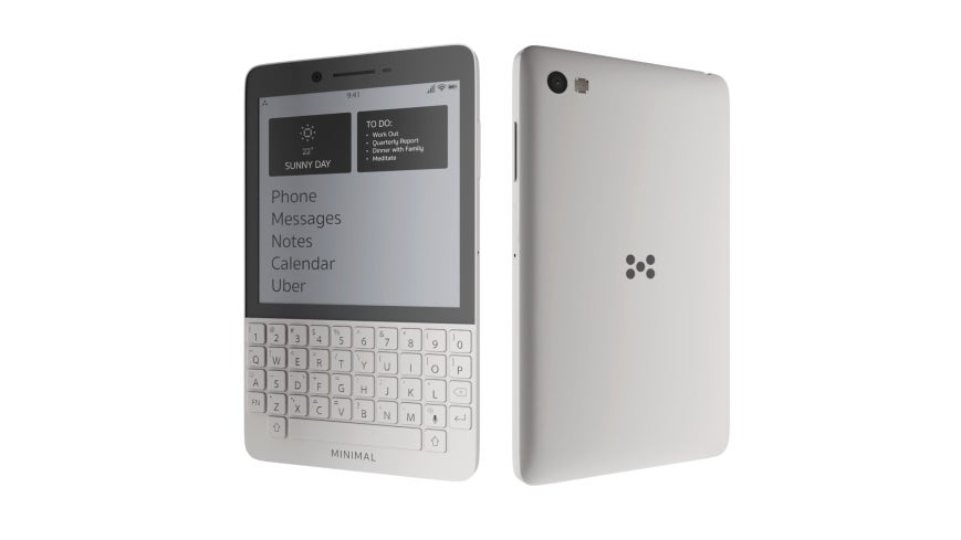 Dieses Smartphone mit E-Ink-Display und Blackberry-Tastatur kostet 350 Dollar