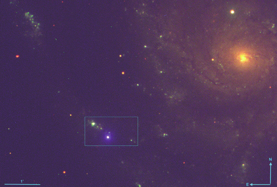 Astronomen werden live Zeuge einer Supernova und der Geburt eines Schwarzen Lochs