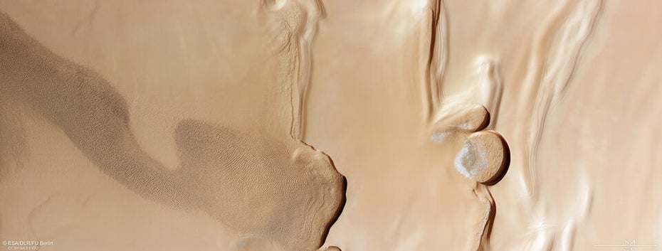Mars Sand Eis