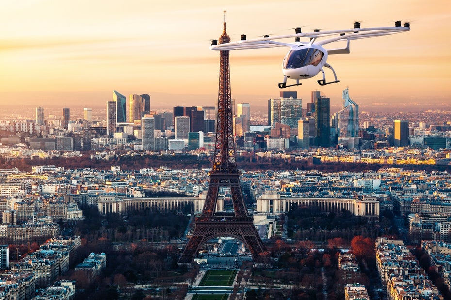 VoloCity von Volocopter fliegt über Paris