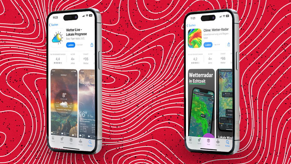 Wetter-Apps als Datenschutzrisiko: Diese Exemplare haben zu viele Tracker an Bord Wetter-Apps als Datenschutzrisiko: Diese Exemplare haben zu viele Tracker an Bord